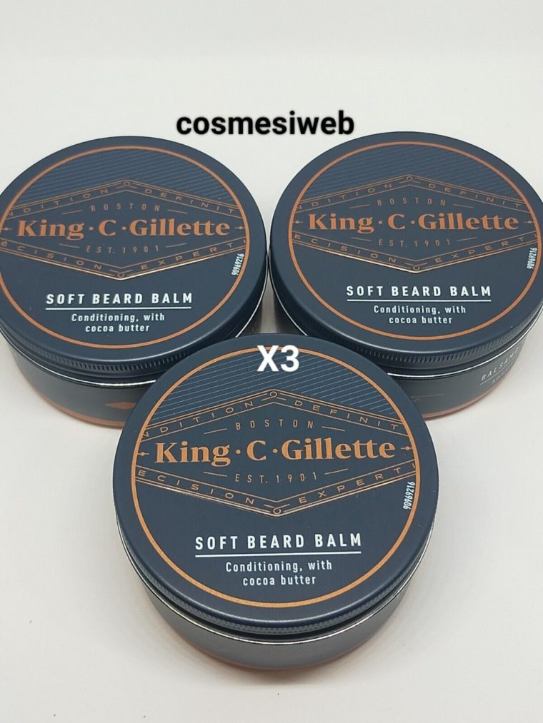 KingCGillette-SOFT-BEARD-BALM-100ml-354506168886